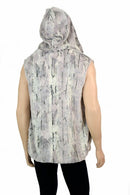 Mens Minky Faux Fur Hooded Vest - Coquetry Clothing