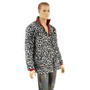 Mens Minky Faux Fur Reversible Collared Jacket - Coquetry Clothing
