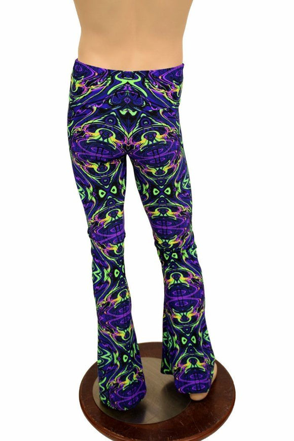 Mens Neon Melt Bootcut Pants - Coquetry Clothing