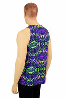 Mens Neon Melt Muscle Tank - Coquetry Clothing