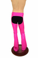 Mens Neon Pink UV GLOW Bootcut Chaps - Coquetry Clothing