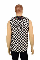 Mens Open Front Hooded Vest - Coquetry Clothing