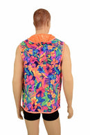 Mens Open Front Hooded Vest - Coquetry Clothing
