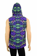 Mens Open Front Hooded Vest - Coquetry Clothing