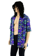 Mens Open Front Nomad Shirt in Neon Melt (Unisex) - Coquetry Clothing