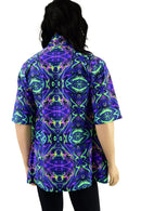 Mens Open Front Nomad Shirt in Neon Melt (Unisex) - Coquetry Clothing
