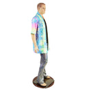 Mens Open Front Nomad Shirt in Spectrum - Coquetry Clothing