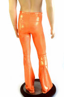 Mens Orange Bootcut Pants - Coquetry Clothing