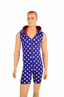 Mens Patriotic Dragon Romper - Coquetry Clothing