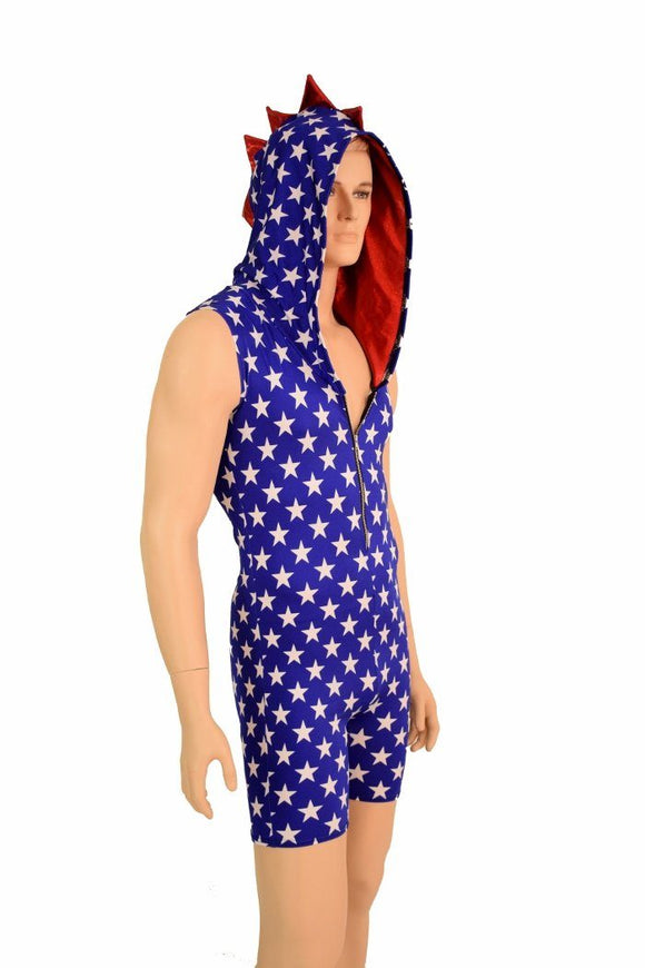 Mens Patriotic Dragon Romper - Coquetry Clothing