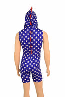 Mens Patriotic Dragon Romper - Coquetry Clothing