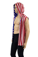 Mens Patriotic Sleeveless Vest - Coquetry Clothing