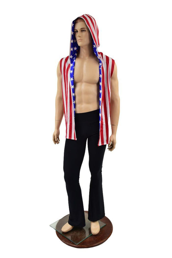 Mens Patriotic Sleeveless Vest - Coquetry Clothing