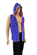 Mens Patriotic Sleeveless Vest - Coquetry Clothing