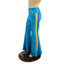 Mens PEACOCK Retro Rainbow Side Panel Solar Flares - Coquetry Clothing