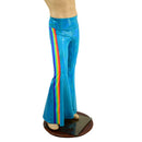 Mens PEACOCK Retro Rainbow Side Panel Solar Flares - Coquetry Clothing