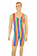 Mens Rainbow Tank Romper - Coquetry Clothing