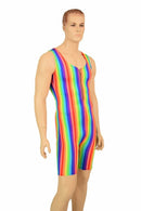 Mens Rainbow Tank Romper - Coquetry Clothing