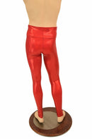 Mens Red Sparkly Jewel Leggings - Coquetry Clothing