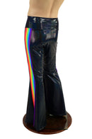 Mens Retro Rainbow Side Panel Solar Flares - Coquetry Clothing