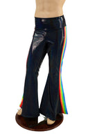 Mens Retro Rainbow Side Panel Solar Flares - Coquetry Clothing