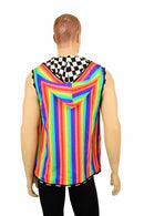 Mens Reversible Hooded Vest - Coquetry Clothing