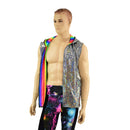 Mens Reversible Hooded Vest - Coquetry Clothing
