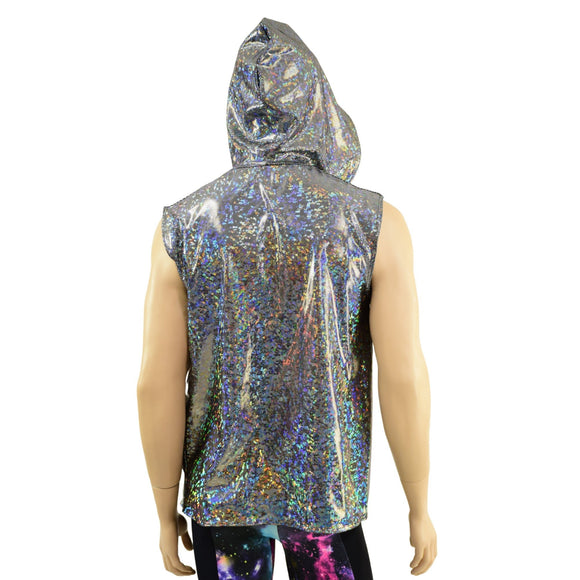 Mens Reversible Hooded Vest - Coquetry Clothing
