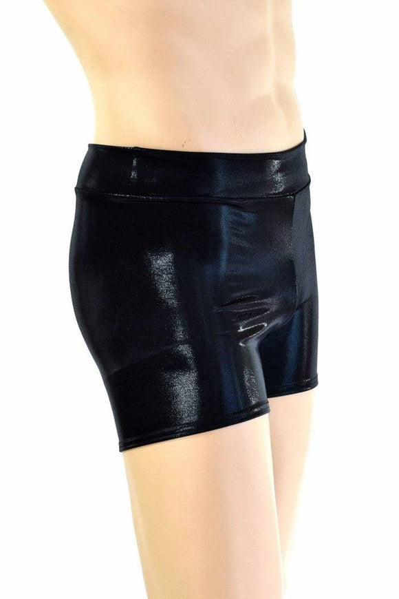 Mens "Rio" Midrise Shorts in Black Mystique - Coquetry Clothing