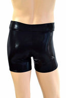 Mens "Rio" Midrise Shorts in Black Mystique - Coquetry Clothing