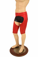 Mens "Sahara" Shorts Chaps in Red Sparkly - 4