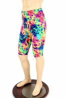 Mens "Sahara" Shorts in Acid Splash - Coquetry Clothing
