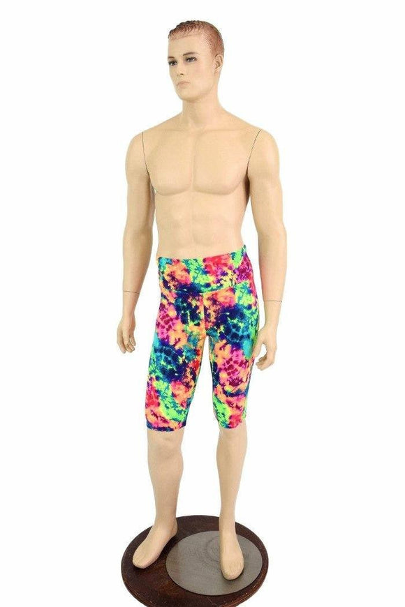 Mens "Sahara" Shorts in Acid Splash - Coquetry Clothing