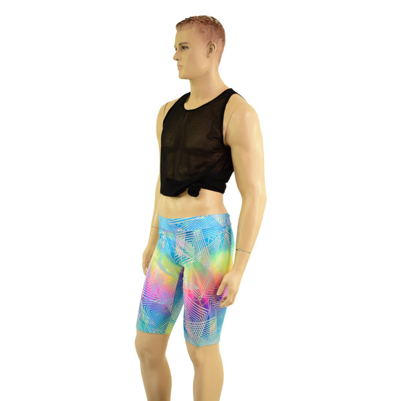 Mens Sahara Shorts in Spectrum - Coquetry Clothing