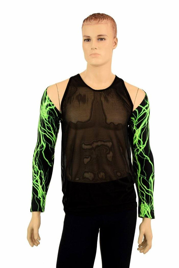 Mens "Samba Sleeve" Dance Shrug - Coquetry Clothing