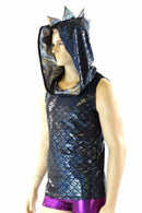 Mens Sleeveless Dragon Hoodie - Coquetry Clothing