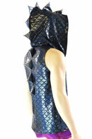 Mens Sleeveless Dragon Hoodie - Coquetry Clothing