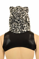 Mens Snow Leopard Minky Bolero - Coquetry Clothing