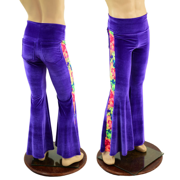 Mens Solar Flares with Side Panels and Back Pockets - 1