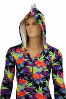 Mens Sonic Bloom Dragon Catsuit - Coquetry Clothing
