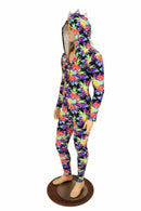 Mens Sonic Bloom Dragon Catsuit - Coquetry Clothing