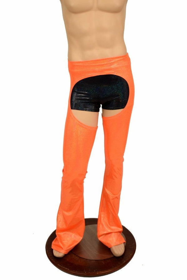 Mens Sparkly Jewel Bootcut Chaps - 2