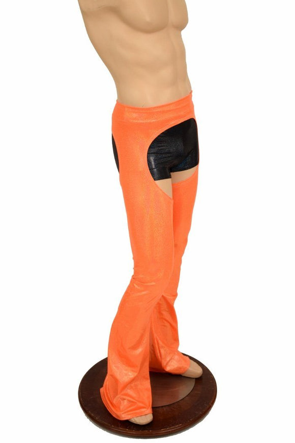 Mens Sparkly Jewel Bootcut Chaps - Coquetry Clothing