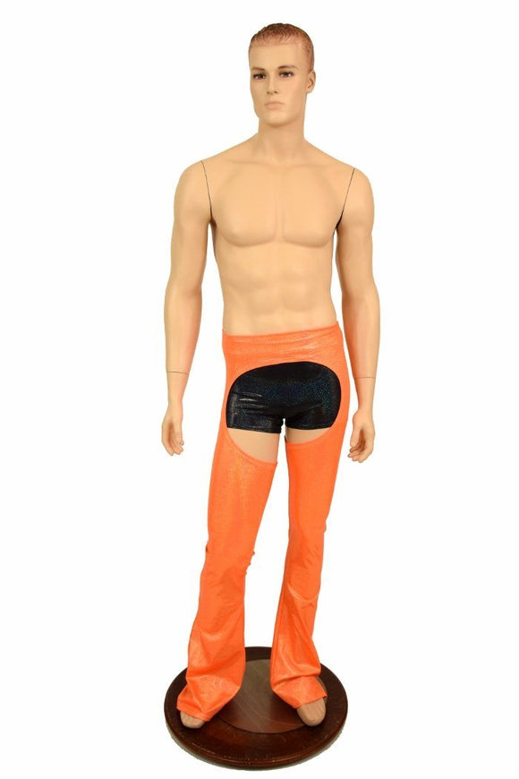 Mens Sparkly Jewel Bootcut Chaps - Coquetry Clothing