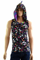 Mens Unicorn & Rainbow Dragon Hoodie - Coquetry Clothing