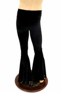Mens Velvet Bell Bottom Flares - 5