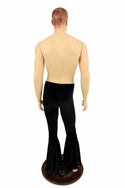 Mens Velvet Bell Bottom Flares - 2