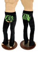Mens Velvet Bootcut Chaps - Coquetry Clothing