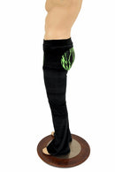 Mens Velvet Bootcut Chaps - Coquetry Clothing