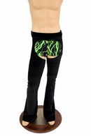 Mens Velvet Bootcut Chaps - Coquetry Clothing
